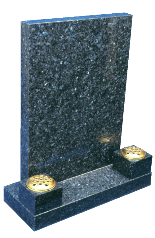 Granite Headstone - Square top design