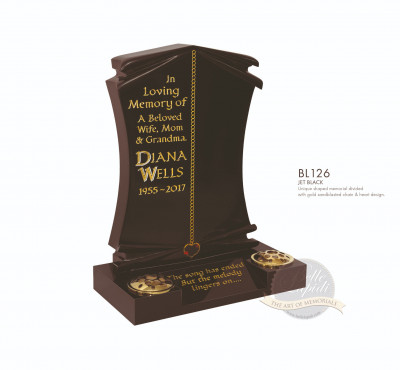 Decorative Chapter-Chain & Heart Memorial