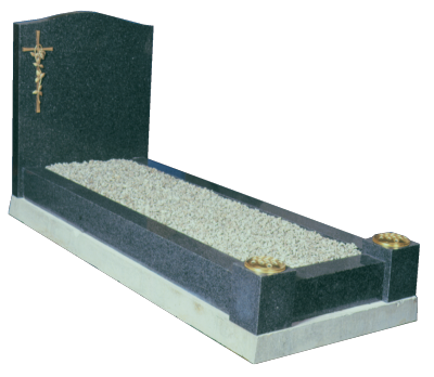 Granite Surround - Includes bronze type cross