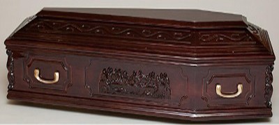 Last Supper Coffin