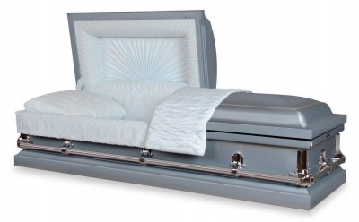 Warren Blue Casket 