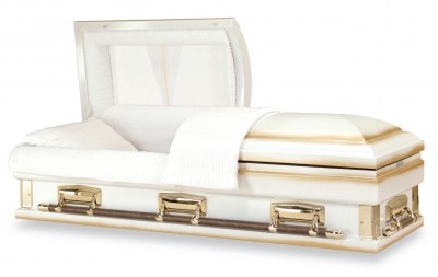 White Gold Casket