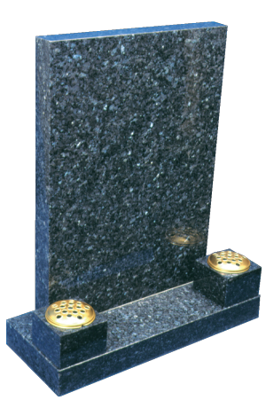 Granite Headstone - Square top design